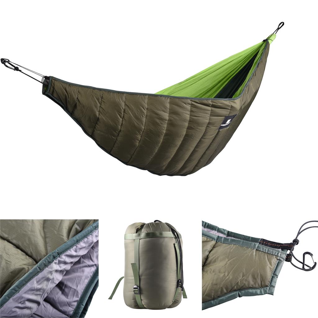 Outdoor Adventure Degree - 屋外用ポータブルハンモックアンダーキルト、0度対応寝袋、バックパッキング用ダウンキルト、キャンプ、ハイキング、冒険に最適