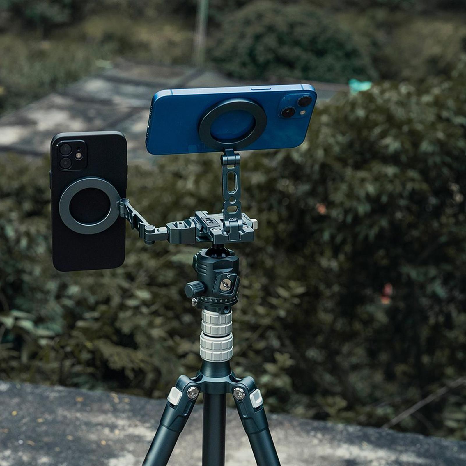 磁気電話三脚マウント折りたたみ携帯電話磁気マウント 360  - Outdoor Adventure Degree のレビューと価格