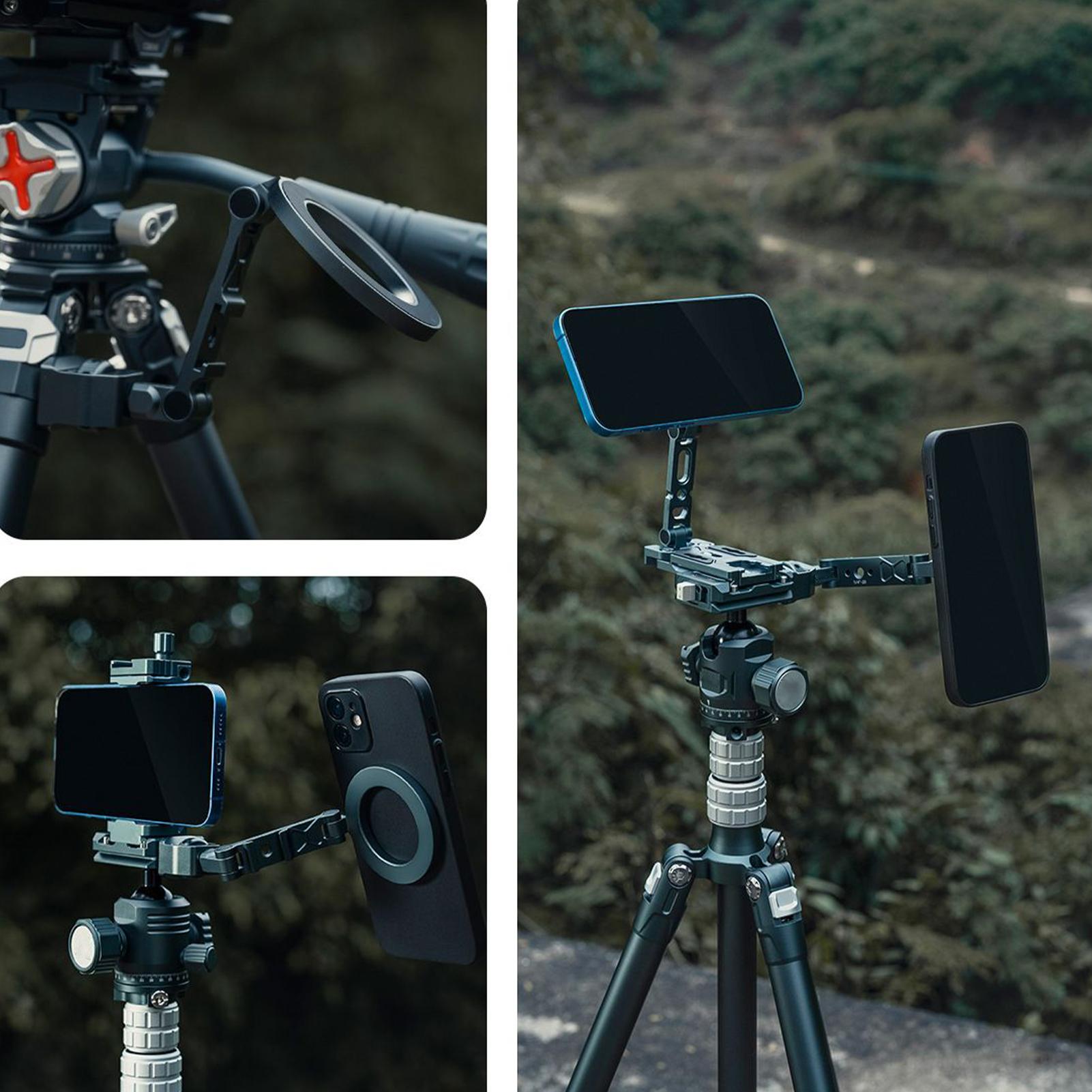 磁気電話三脚マウント折りたたみ携帯電話磁気マウント 360  - Outdoor Adventure Degree のレビューと価格