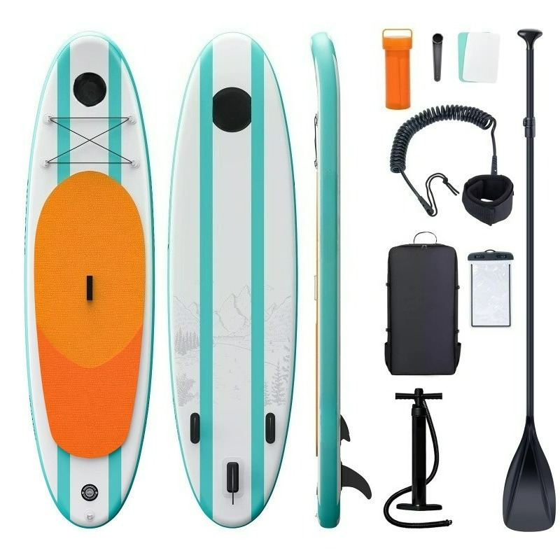 折りたたみ式、空気注入式のスタンドアップパドルボード、保管や - Outdoor Adventure Store のレビューと価格